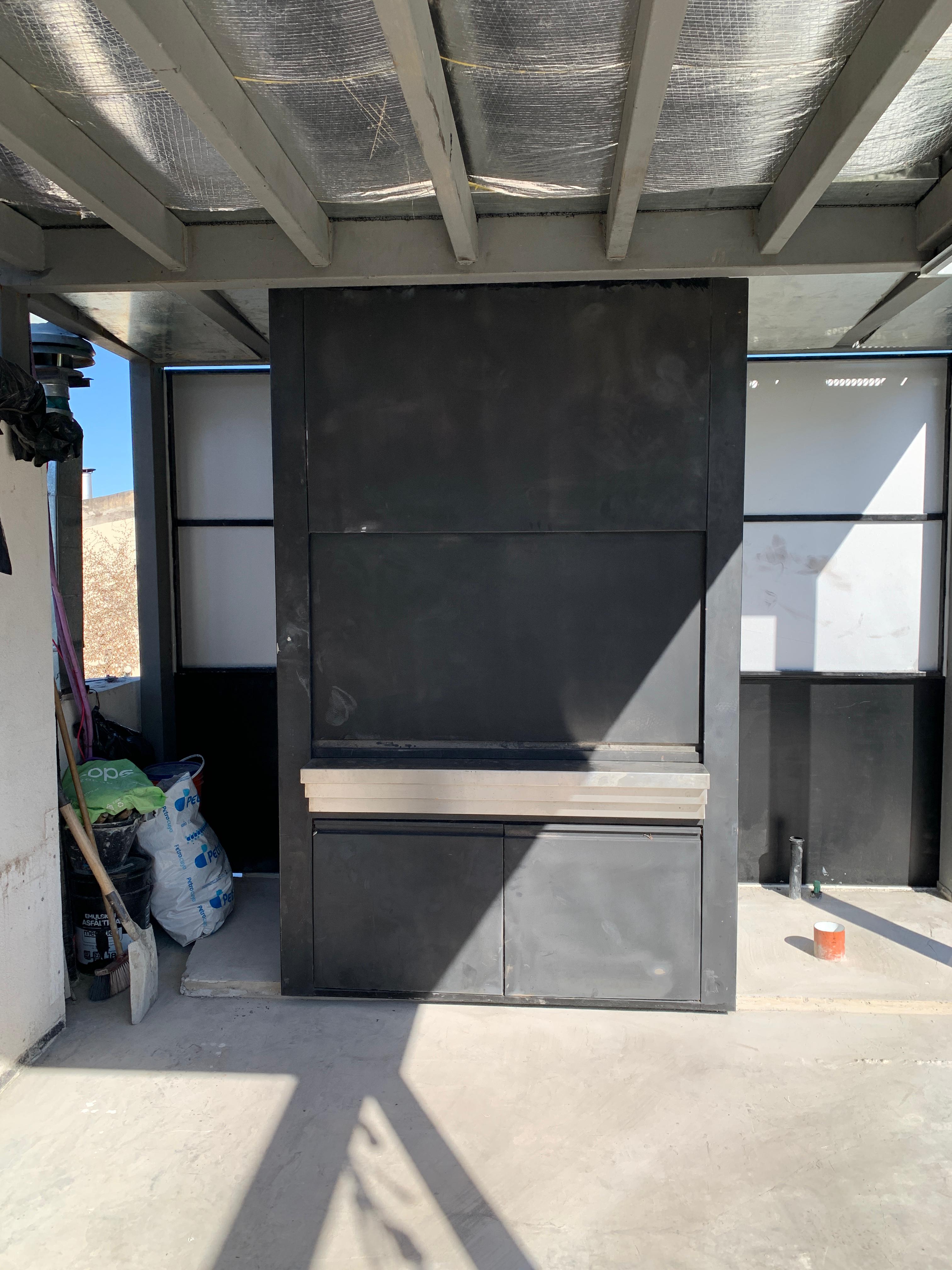 Conjunto parrilla completo.