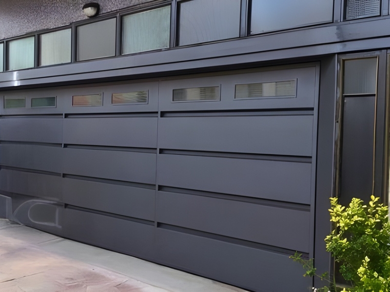 Portón automático corredizo con motor